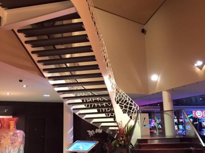 Escalier intérieur Casino Larmor Plage