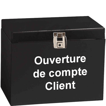 Formulaire d'ouverture de compte client