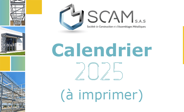 Scam calendrier 2025